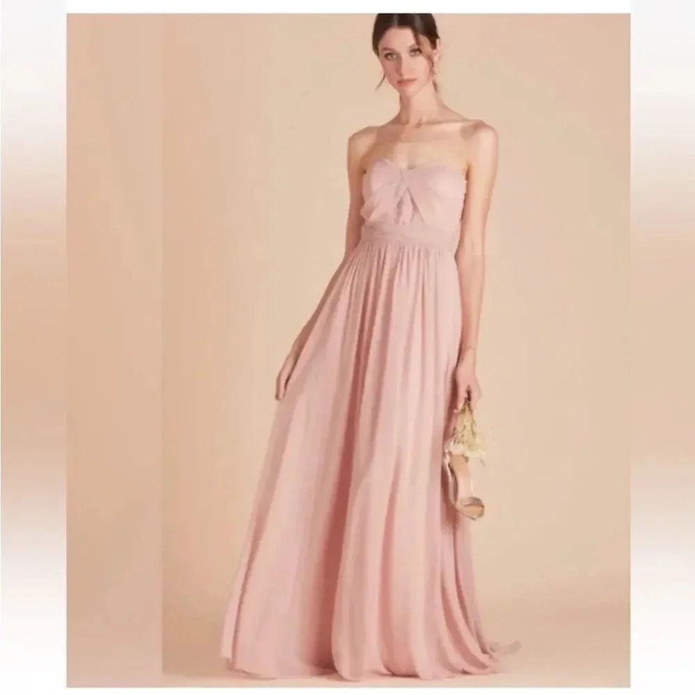Birdy Gray Grace Pink Convertible Bridesmaid Dress Size M